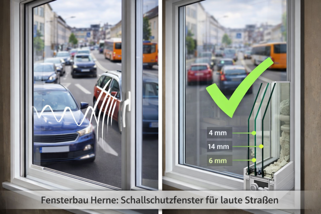 Fensterbau Herne - Wie wählt man Schallschutzfenster an einer stark befahrenen Straße fensterbau herne